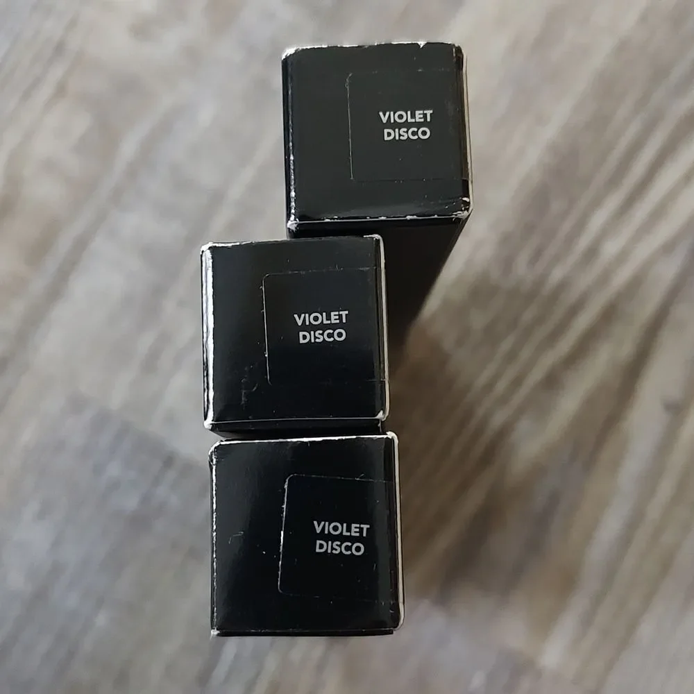 HAUS LABORATORIES by Lady Gaga: LE RIOT LIP GLOSS, Violet Disco (Set of 3) New